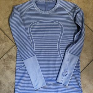 Lululemon Swiftly Tech LS 2.0 Tempo Stripe